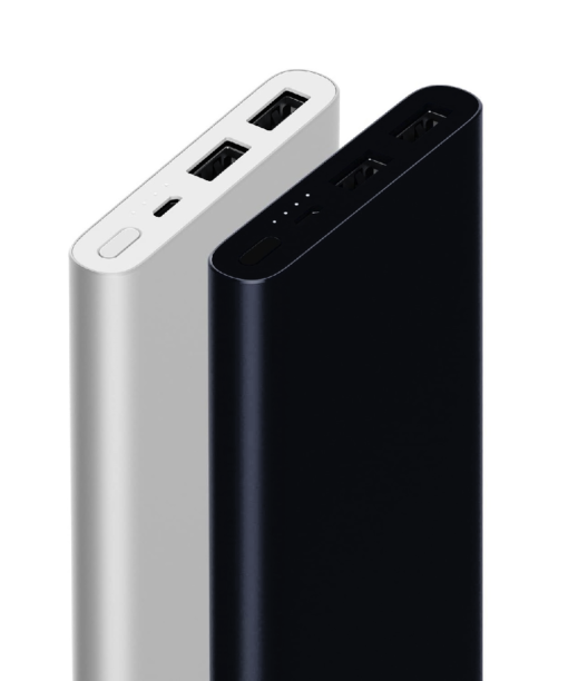 Batterie externe Xiaomi Mi Power Bank 2S 10000 mAh Noir et blache