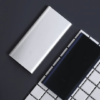 Batterie externe Xiaomi Mi Power Bank 2S 10000 mAh noir et argentée Batterie externe Xiaomi Mi Power Bank 2S 10000 mAh noir et argentée
