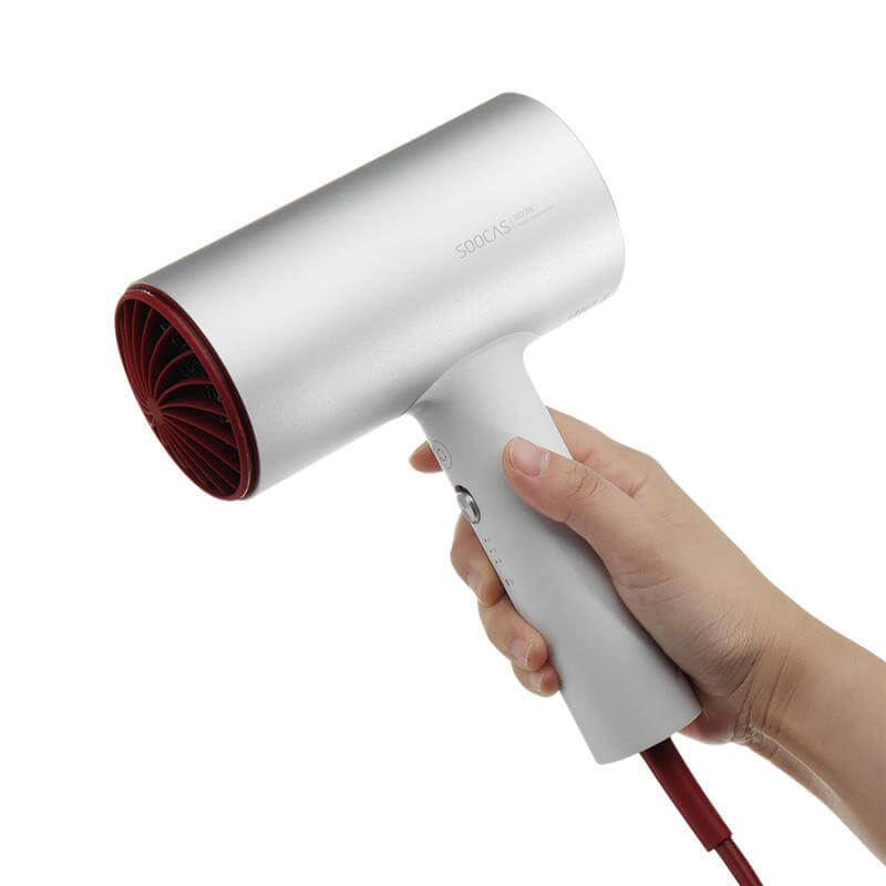 Sèche-cheveux Xiaomi Soocas Hair Dryer H3S Argent desing unique Sèche-cheveux Xiaomi Soocas Hair Dryer H3S Argent desing unique