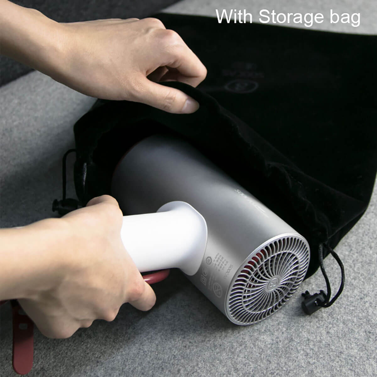 Sèche-cheveux Xiaomi Soocas Hair Dryer H3S Portable facile a ranger Sèche-cheveux Xiaomi Soocas Hair Dryer H3S Portable facile a ranger