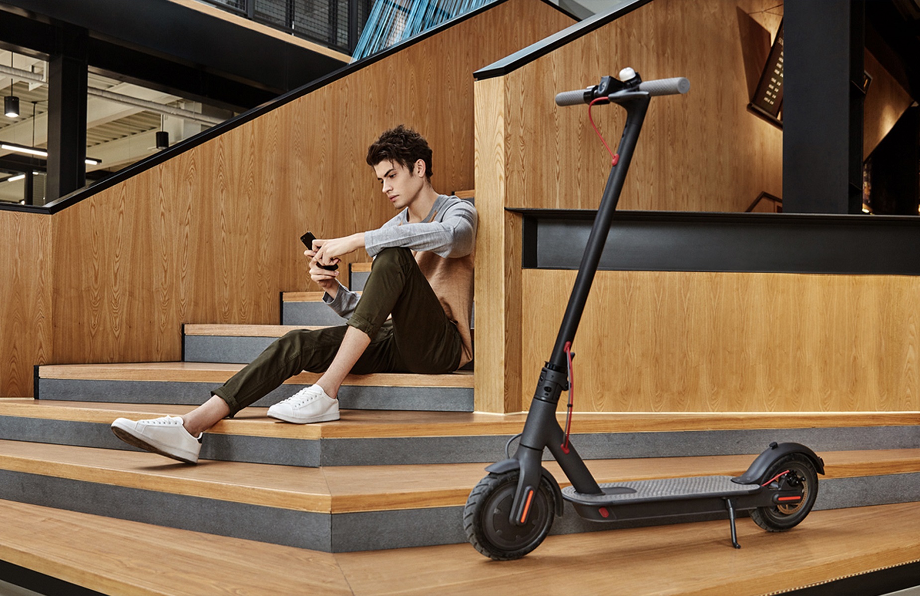 Trottinette Xiaomi Mi Electric Scooter Noir Trottinette Xiaomi Mi Electric Scooter Noir