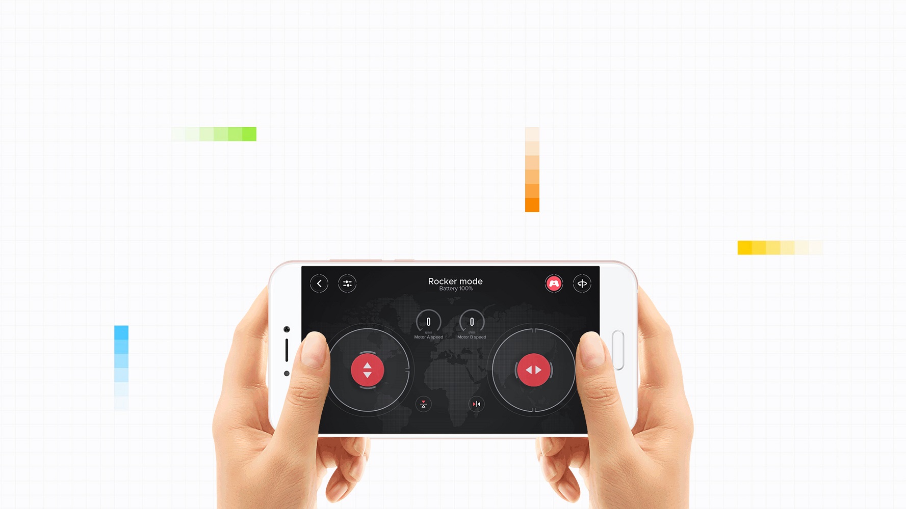 Xiaomi Mi Robot Builder Rover Contôle avec Smartphone