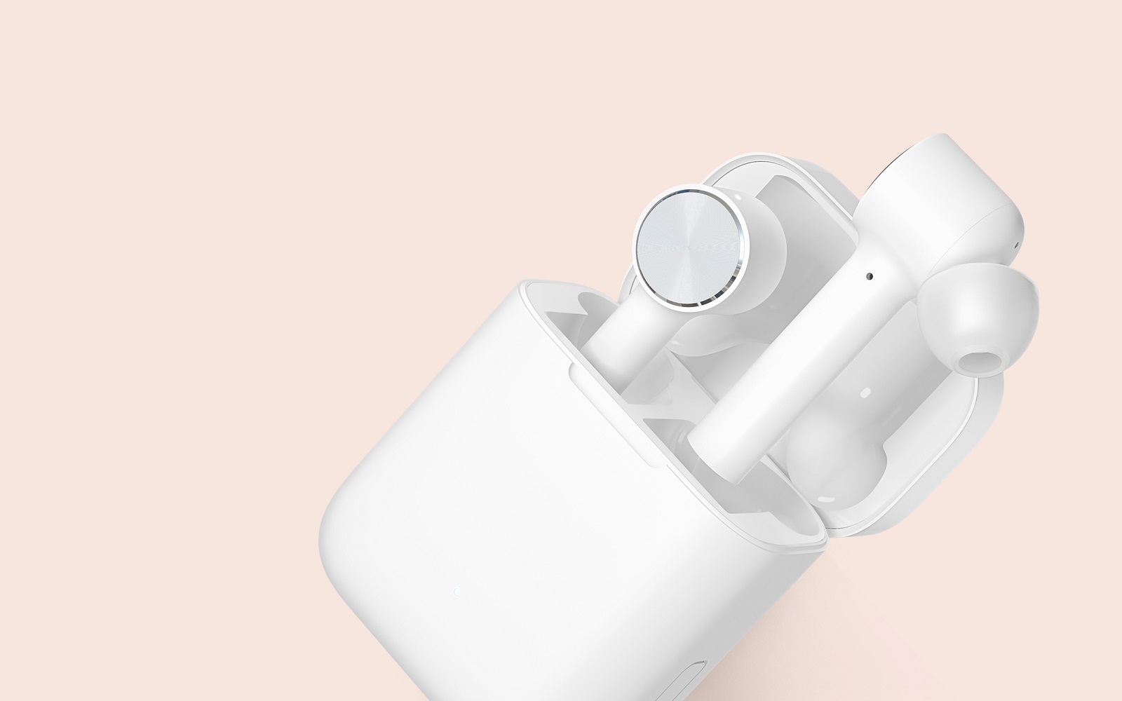 Xiaomi Mi True Wireless Earphones Blanc, Boite de recharge Xiaomi Mi True Wireless Earphones Blanc, Boite de recharge