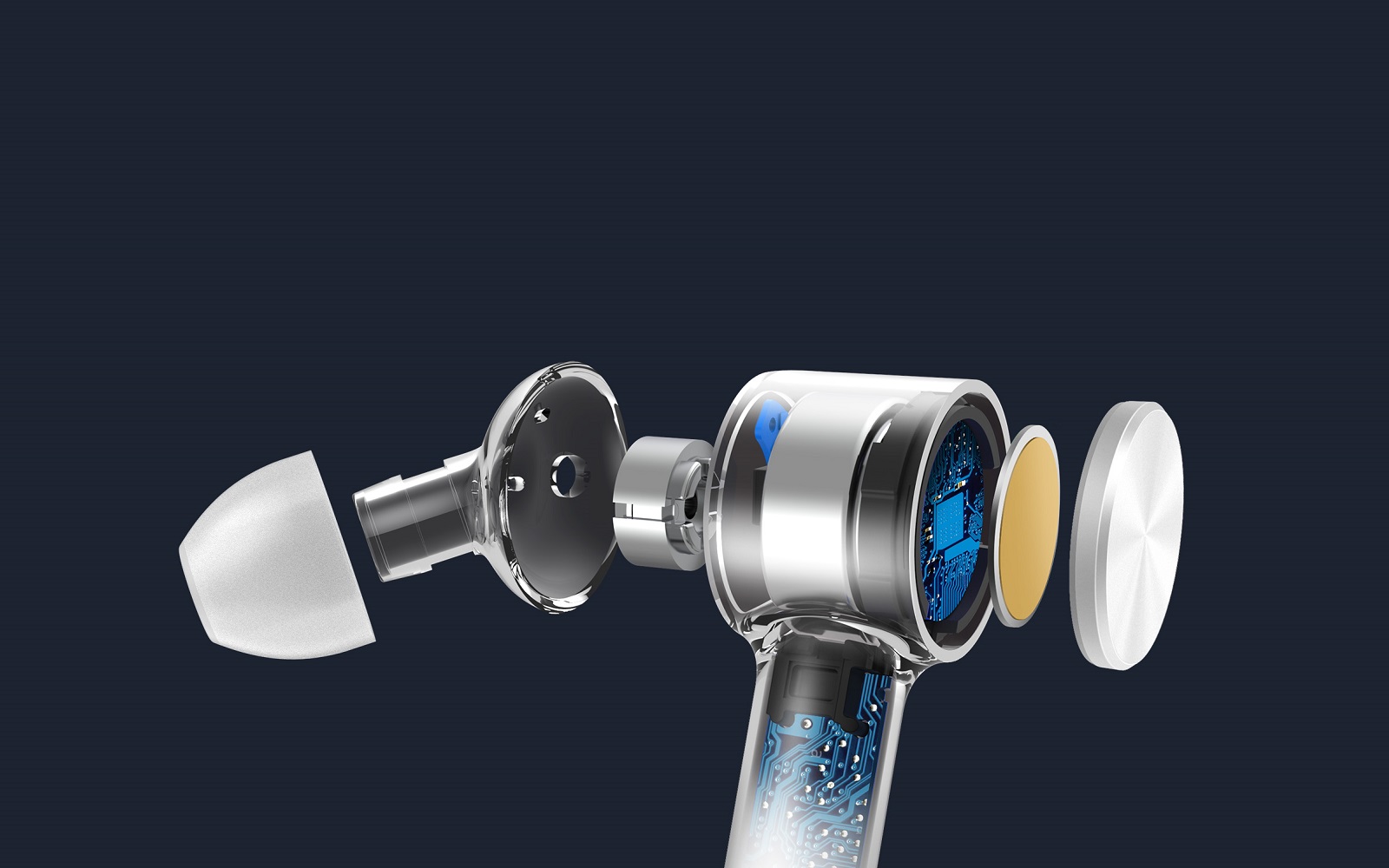 Xiaomi Mi True Wireless Earphones Structure interne Xiaomi Mi True Wireless Earphones Structure interne