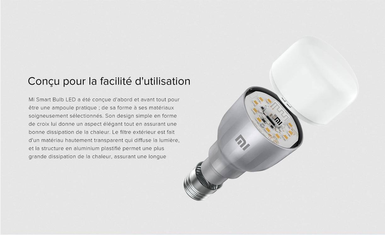 Ampoule Xiaomi Mi LED Smart Bulb - Blanc Ampoule Xiaomi Mi LED Smart Bulb - Blanc | Mi Mada Store