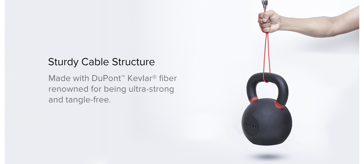 MI BRAIDED USD TYPE C CABLE 100 CM Robuste | Mi Mada Store