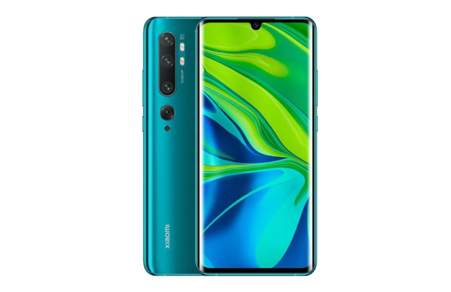 Mi Note 10 Vert | Mi Mada Store
