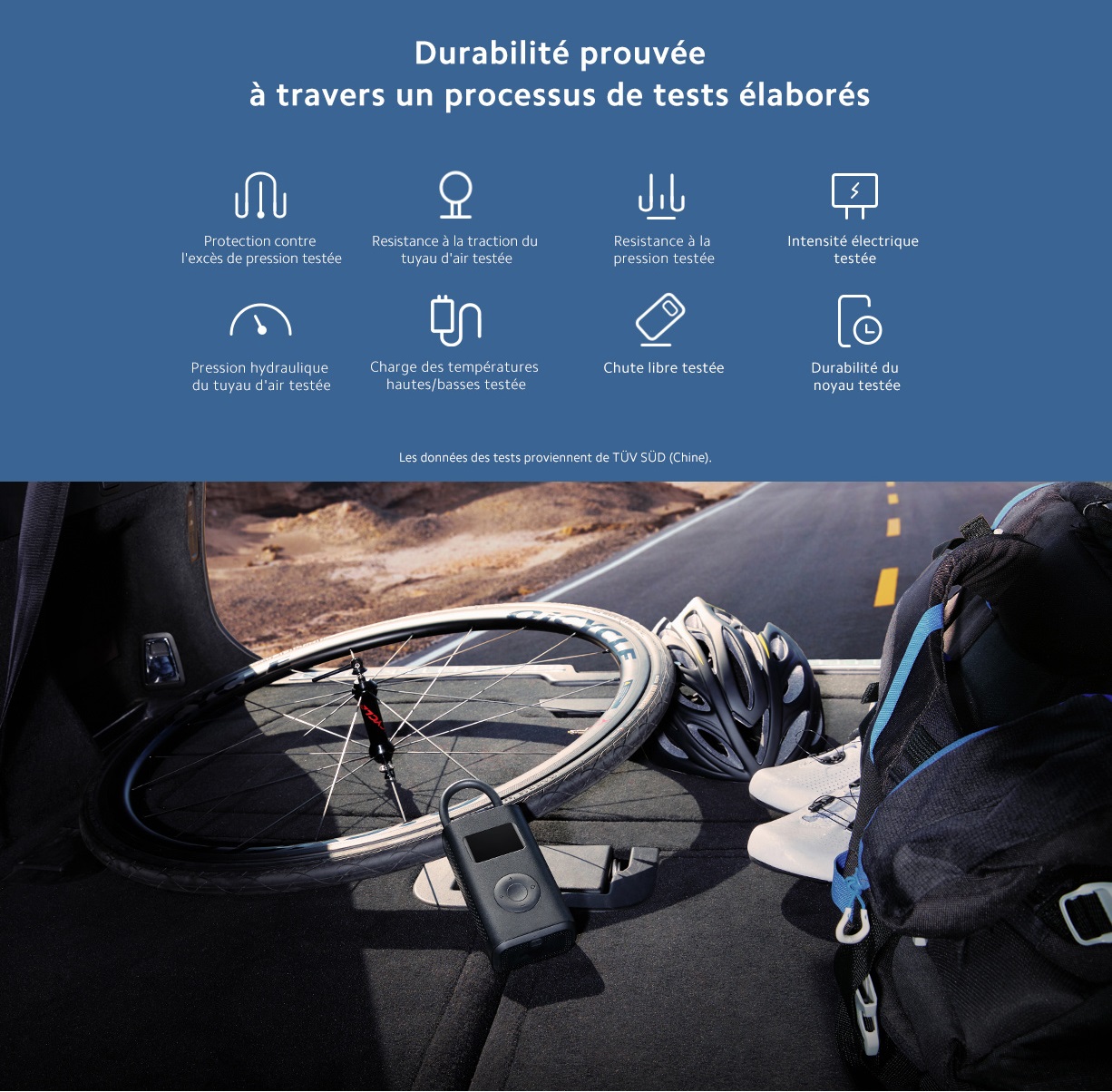 Pompe à air Portable MI PORTABLE ELECTRIC AIR COMPRESSOR Pompe à air Portable MI PORTABLE ELECTRIC AIR COMPRESSOR | Mi Mada Store