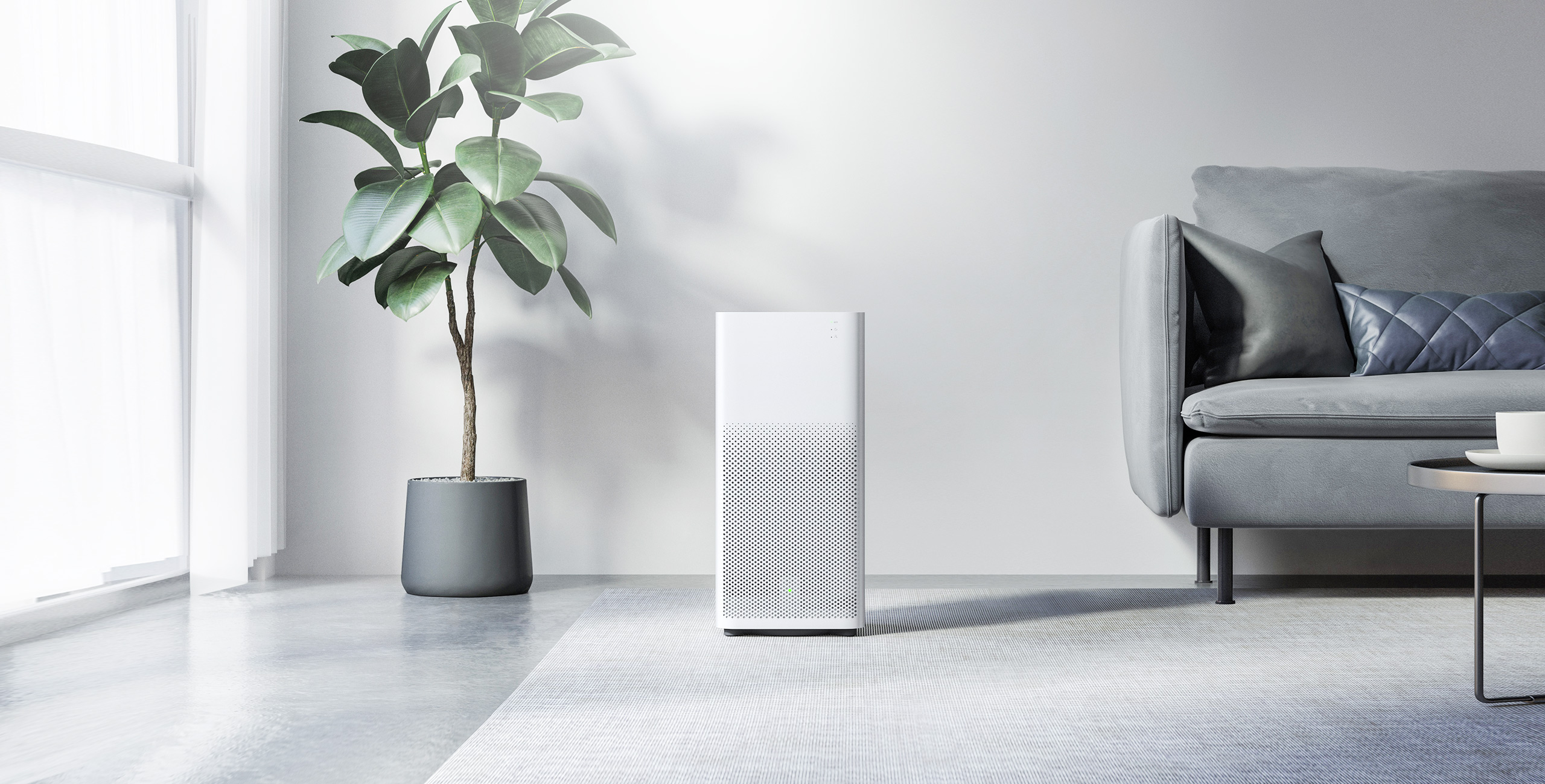Purificateur d'air Mi Air Purifier 2H Blanc | Mi Mada Store