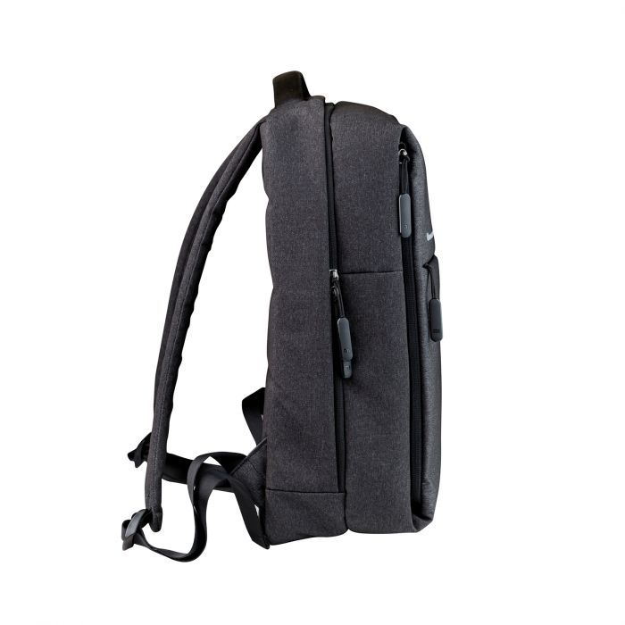 Xiaomi MI CITY BACKPACK Gris Foncé coté | Mi Mada Store