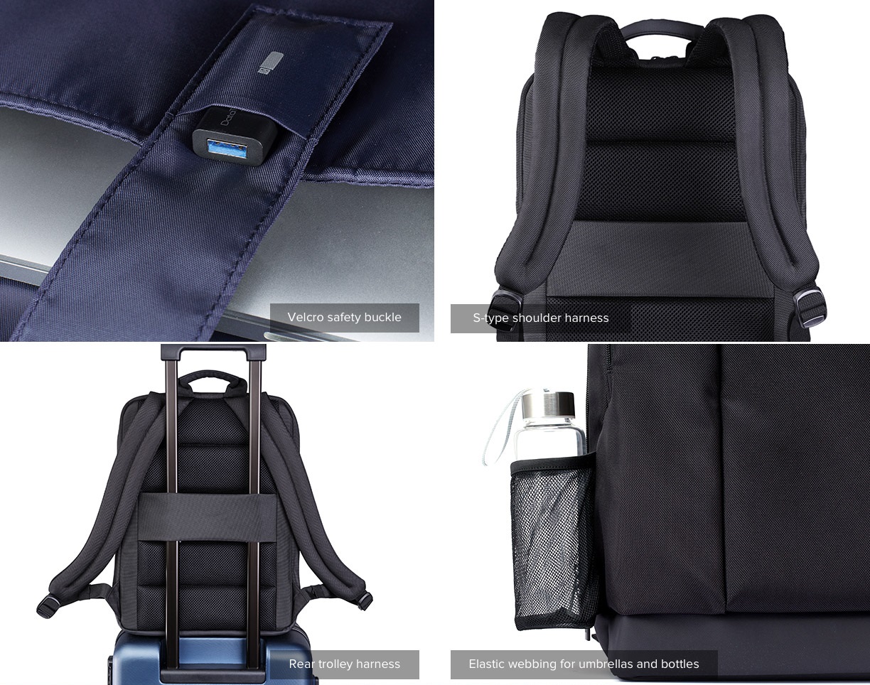 Xiaomi Mi Business Backpack Detaille Xiaomi Mi Business Backpack Detaille | Mi Mada Store