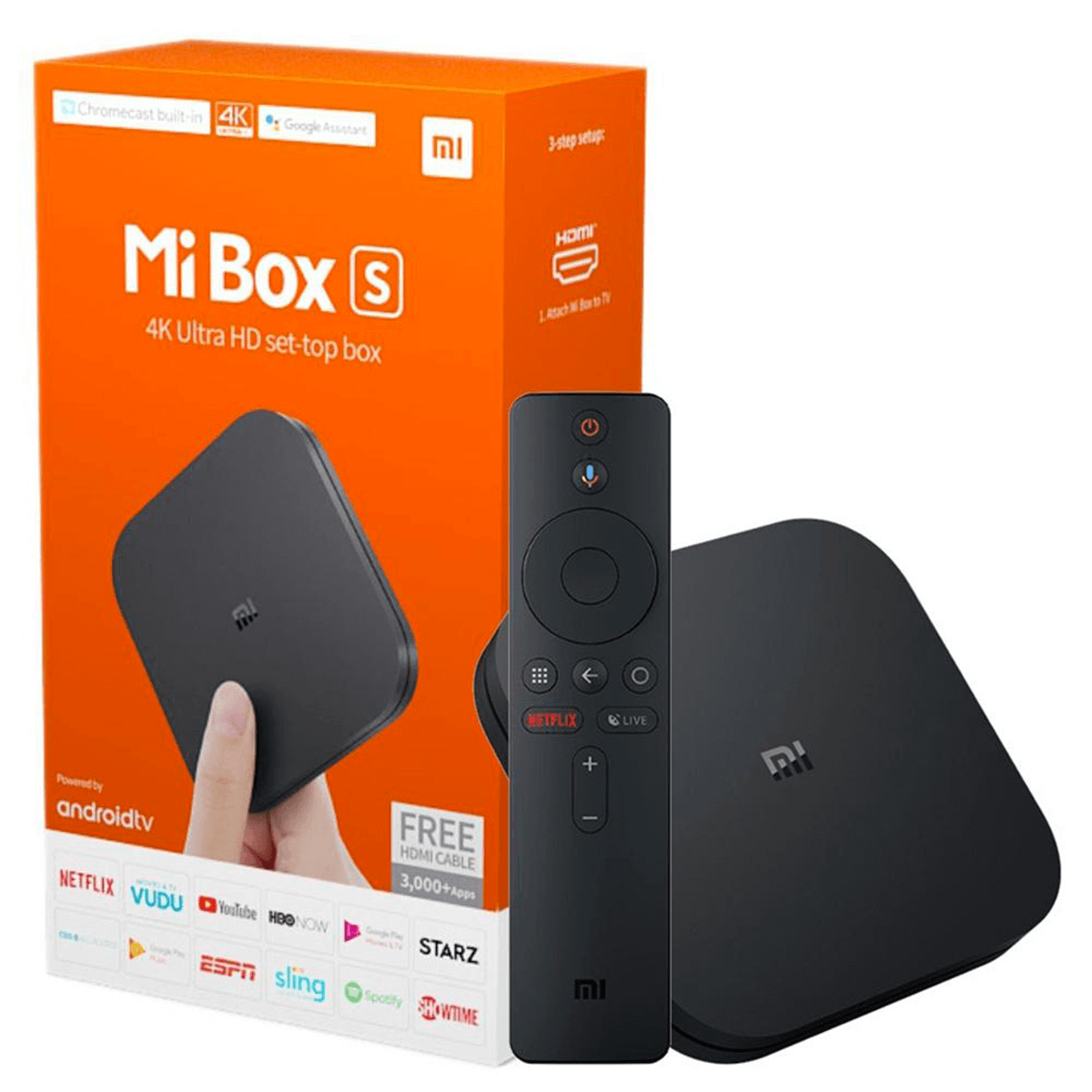 Box TV Xiaomi Mi Box S - 4K - UHD 60fps Box TV Xiaomi Mi Box S - 4K - UHD 60fps