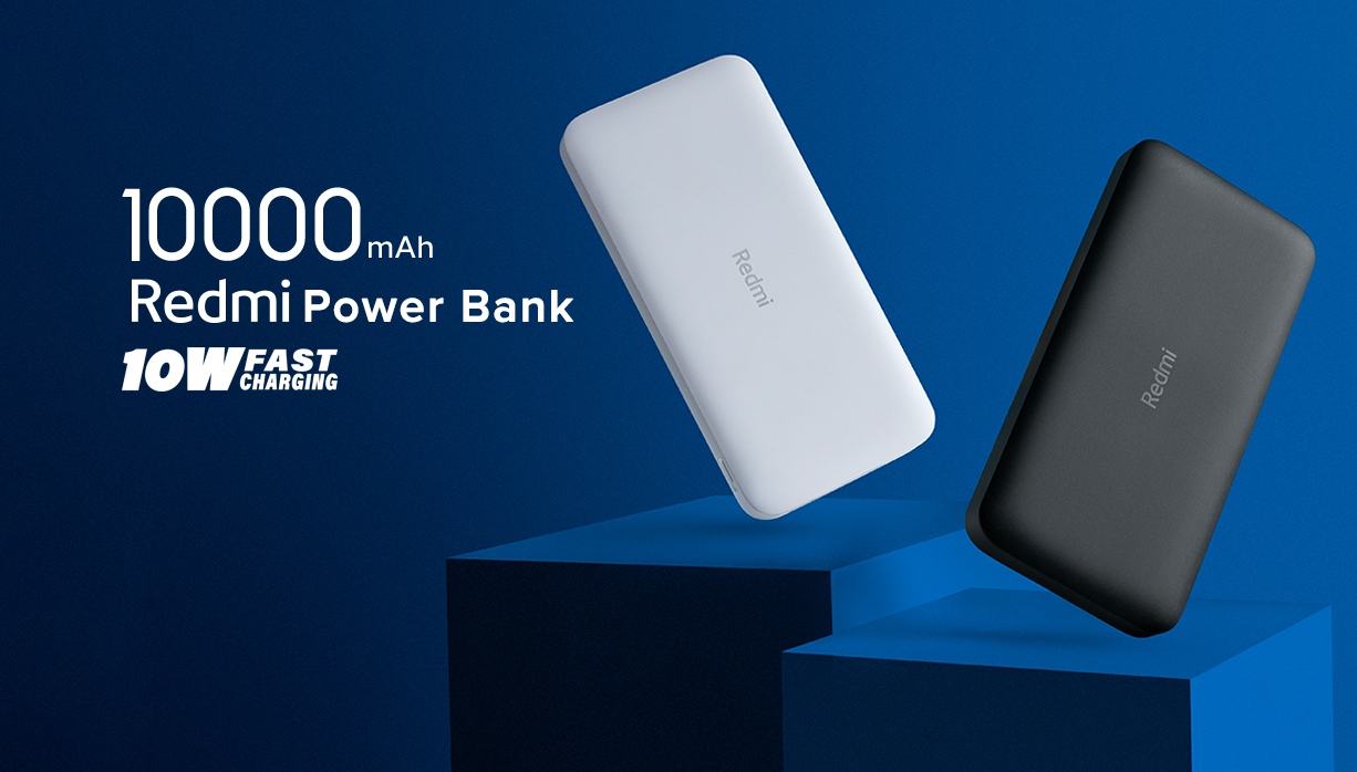 Redmi Power Bank 10000 mAh Noir Redmi Power Bank 10000 mAh Noir