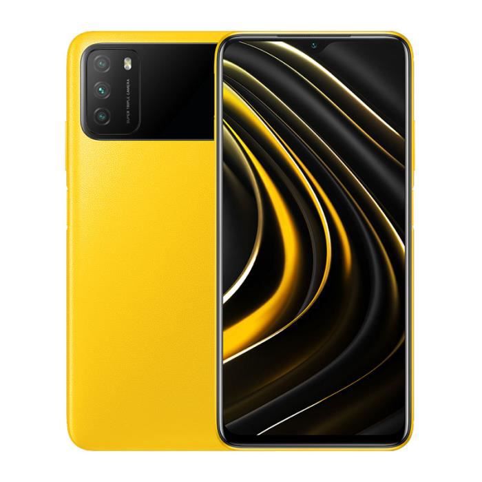 Xiaomi POCO M3 Version globale Jaune Xiaomi POCO M3 Version globale Jaune