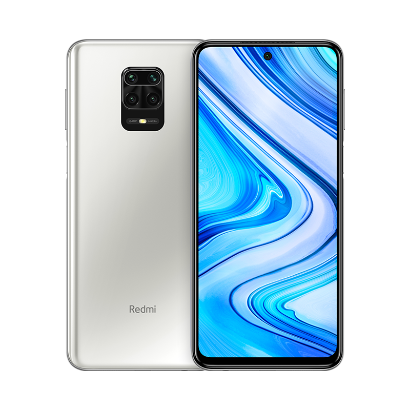Xiaomi Redmi Note 9 Pro - 6.67 pouces - 6 Go RAM + 64 Go Stockage - 4G LTE Blanc | mi-mada.store